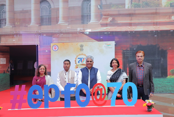 70th Foundation Day of EPFO held on 01-November-2022